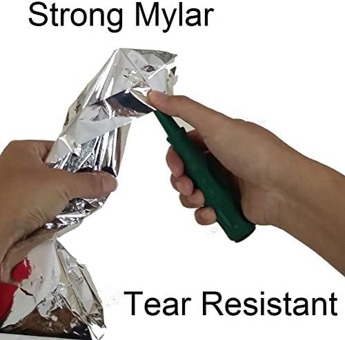 Emergency Sleeping Bags 2 Pack | Portable Emergency Blanket Survival Gear - Image 6