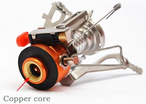 Portable Camping Stove Backpacking Stove, Specialized Hiking Stove Camping Stove with Piezo Ignition Stable Support Wind-Resistance, Camp Stove for Outdoor cooking Camping Hiking Adventure Cooking - Image 4